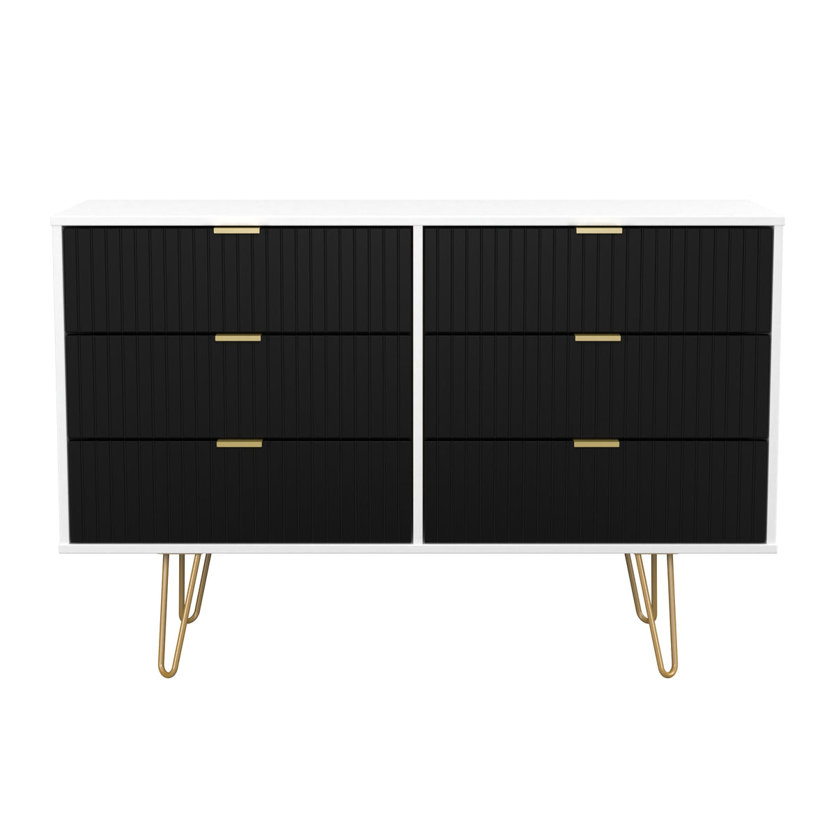 Linear 6 Drawer Midi Chest