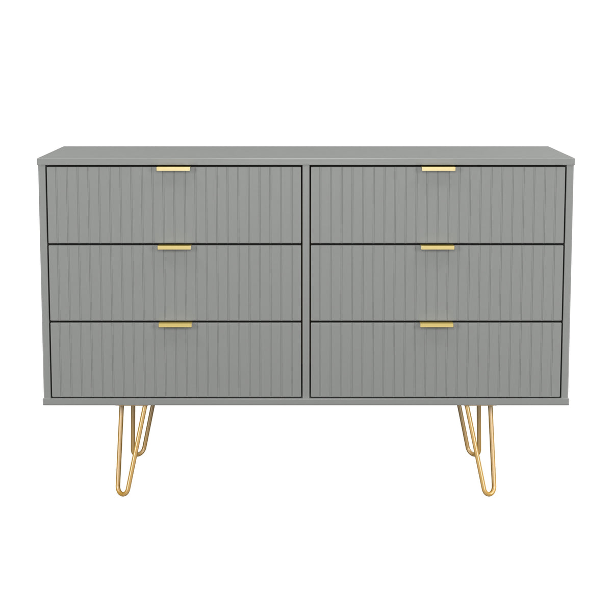 Linear 6 Drawer Midi Chest