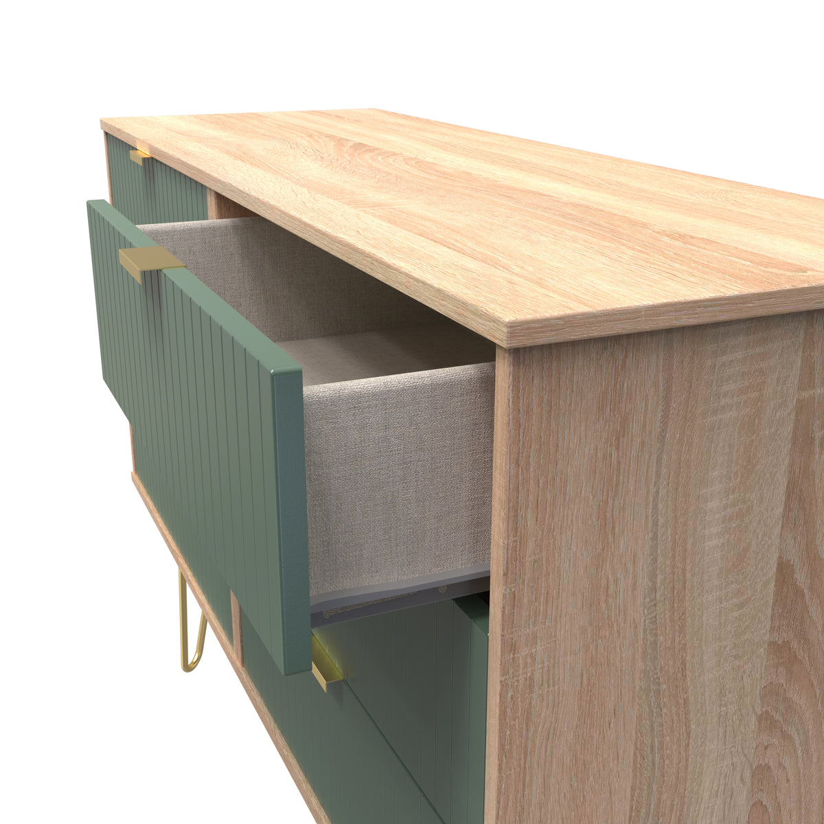 Linear (F) 6 Drawer Midi Chest