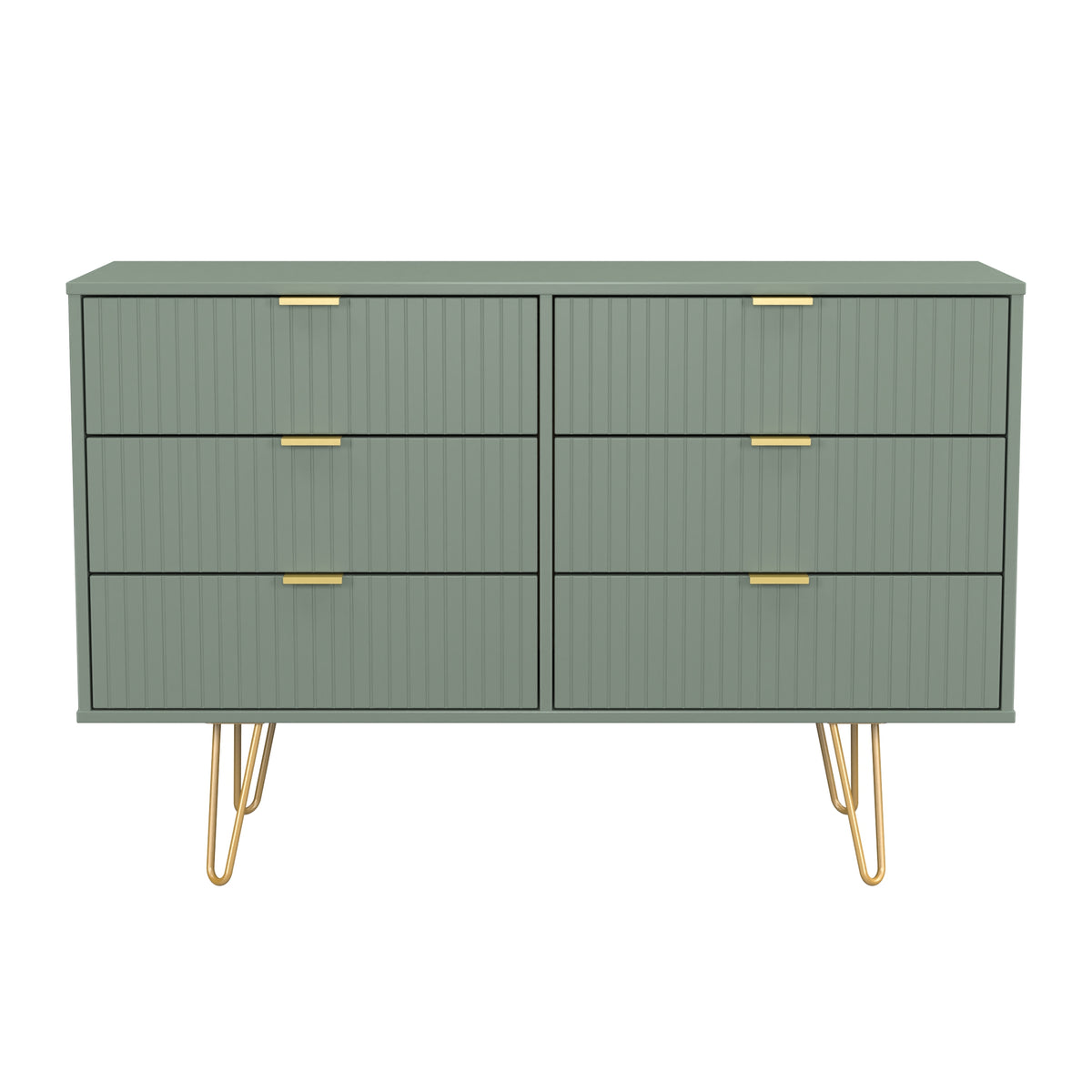 Linear 6 Drawer Midi Chest
