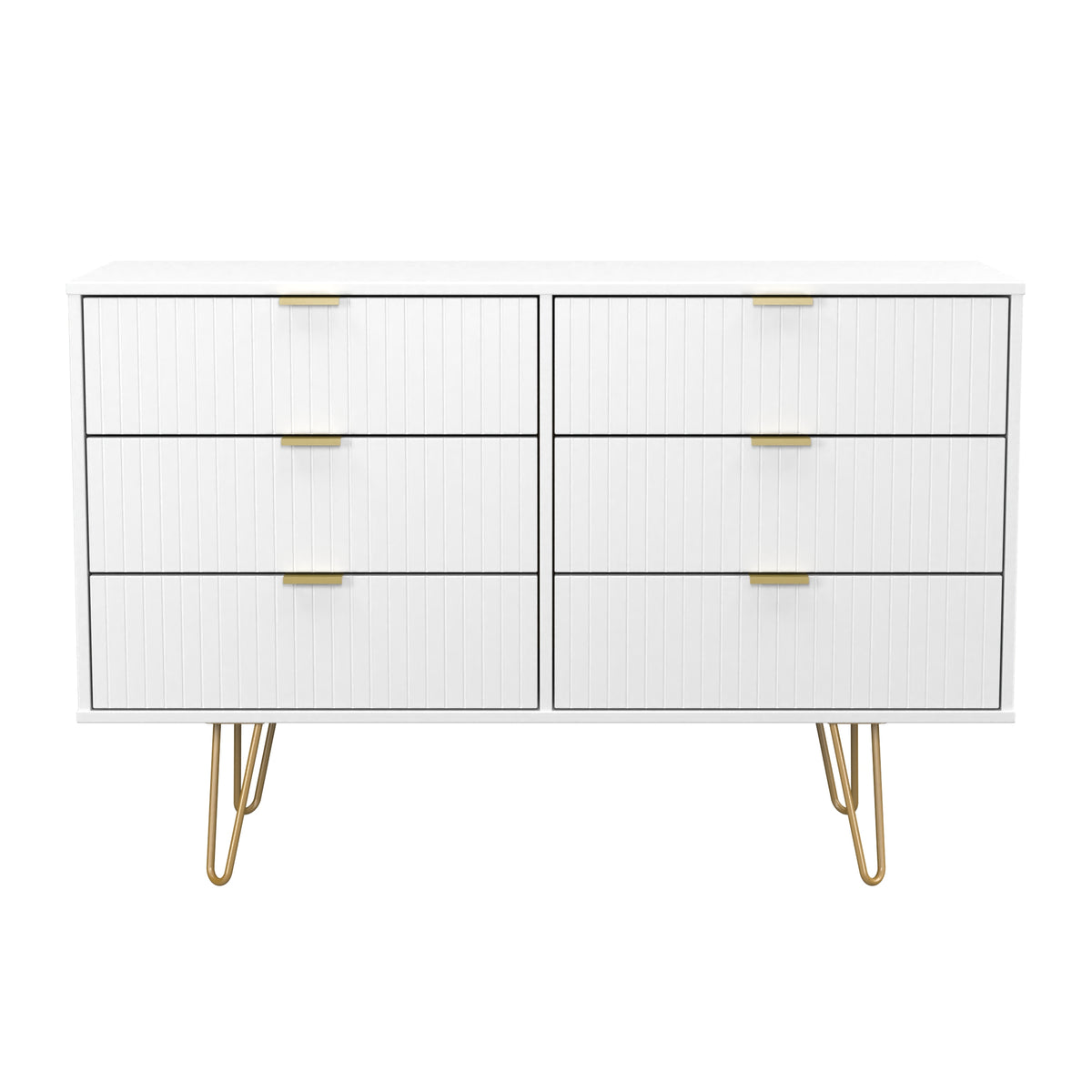Linear 6 Drawer Midi Chest