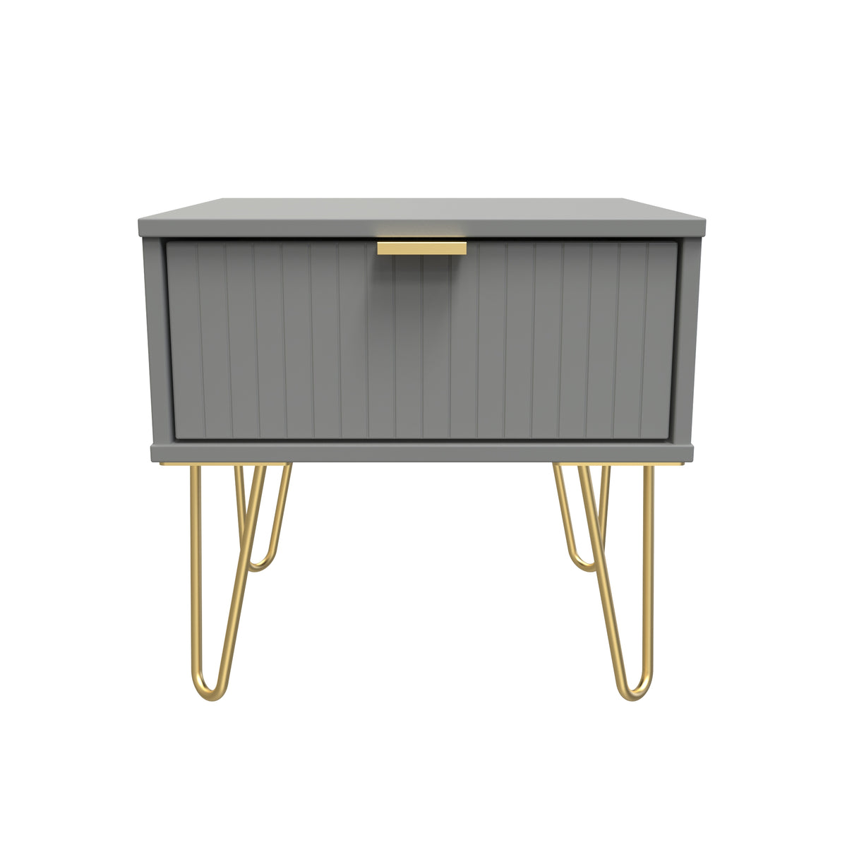 Linear 1 Drawer Bedside Cabinet with Legs