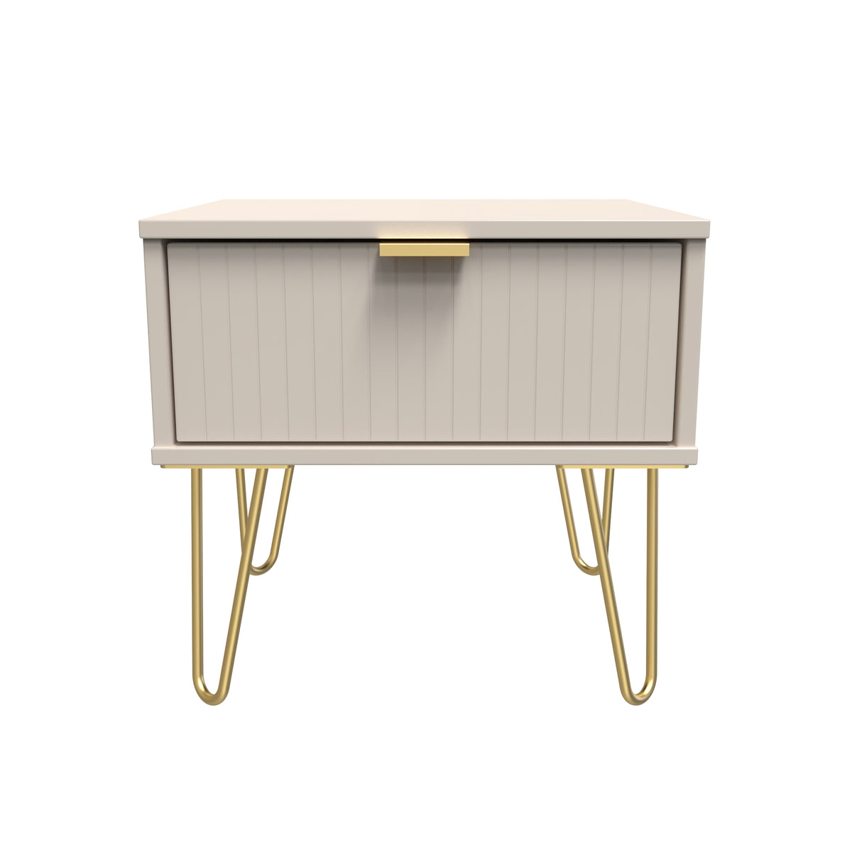 Linear 1 Drawer Bedside Cabinet with Legs