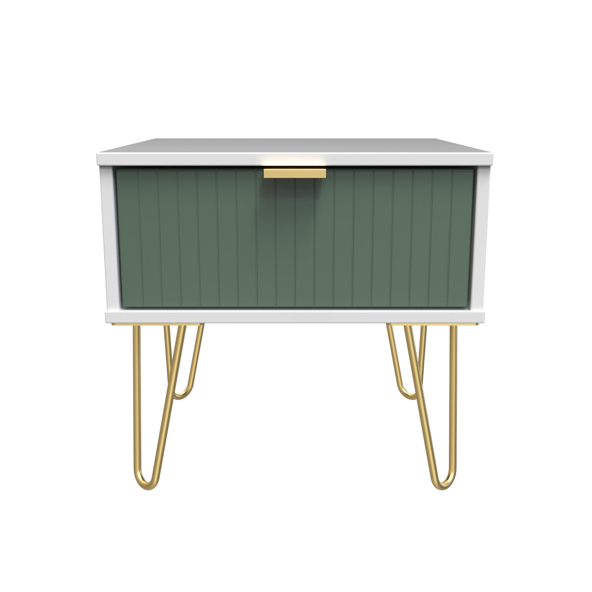 Linear 1 Drawer Bedside Cabinet with Legs