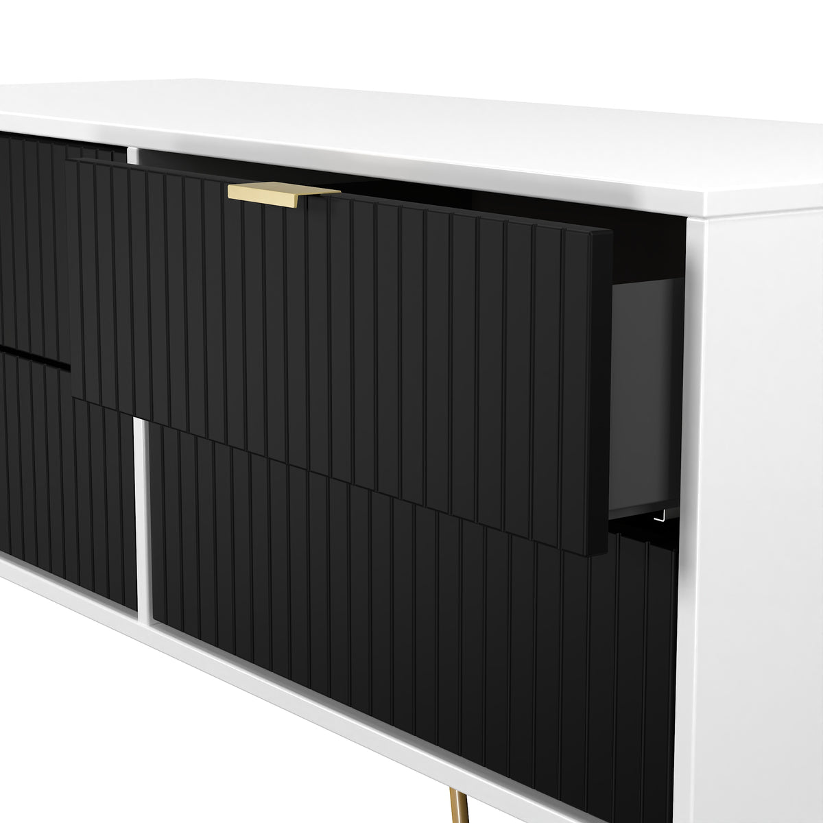 Linear 4 Drawer Bed Box