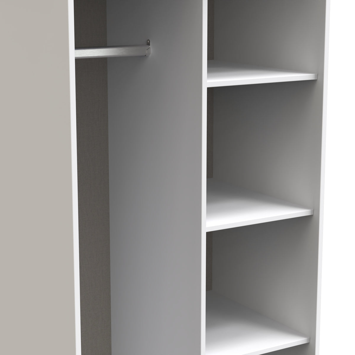 Linear Tall Open Wardrobe