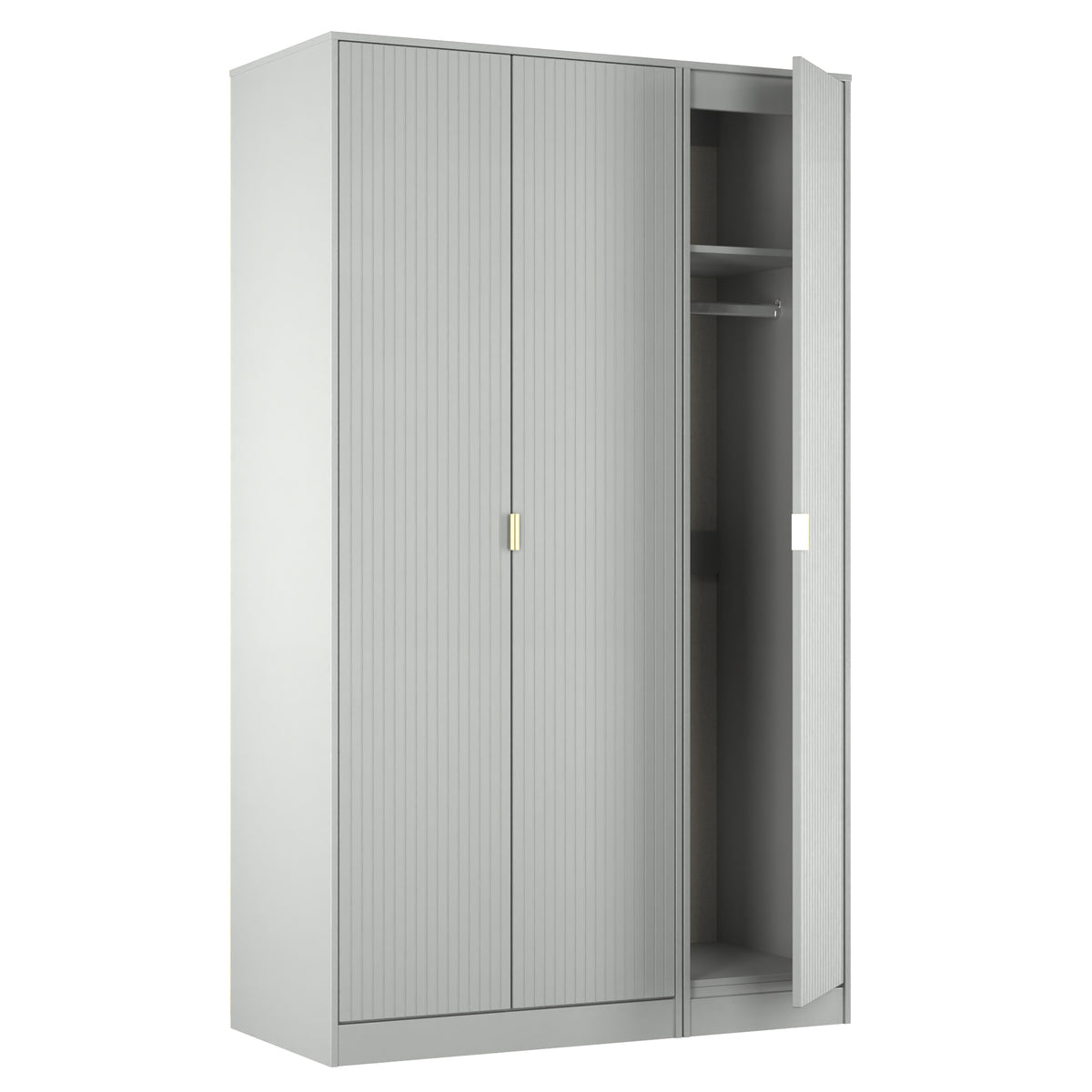Linear 3 Door Wardrobe