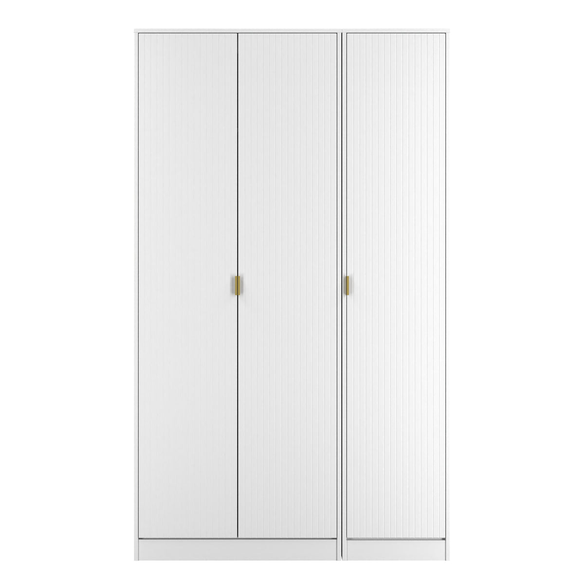 Linear Tall Triple Plain Wardrobe