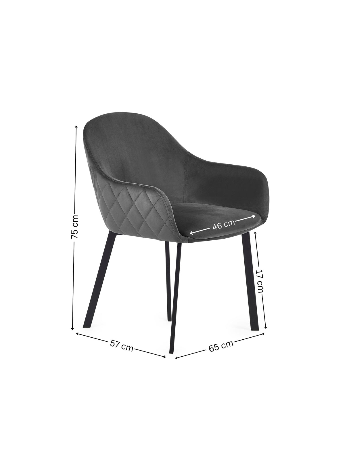 Lima Upholstered Dining Chair (Set of 2)
