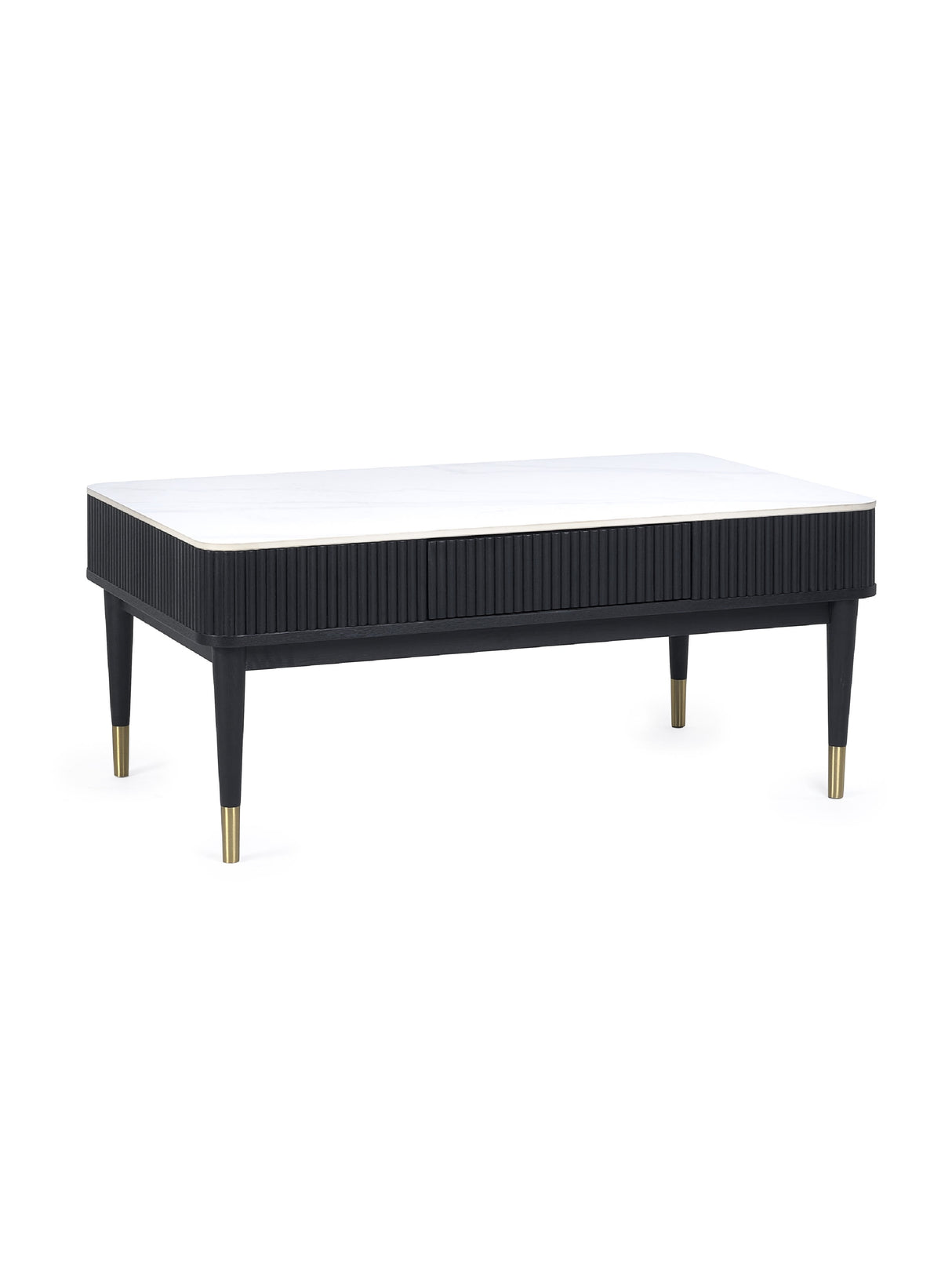 Louis Fluted 2 Drawer Coffee Table