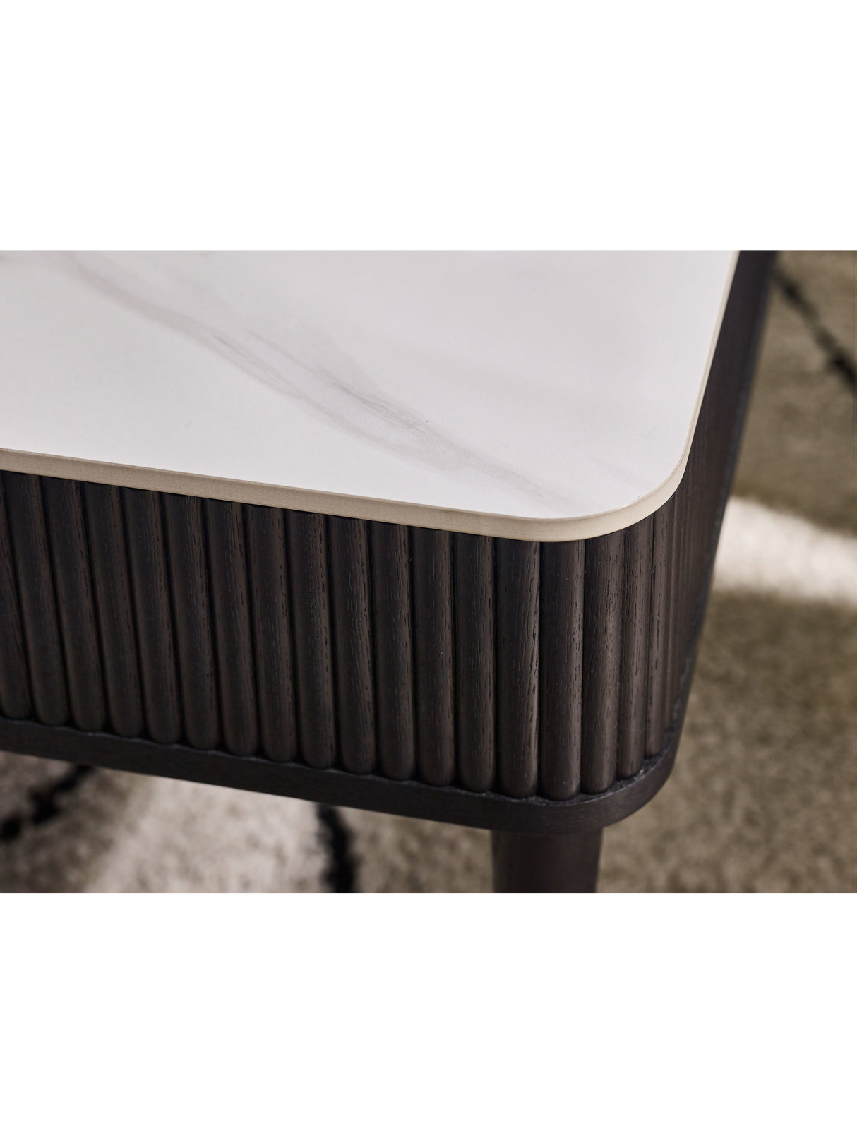 Louis Fluted 2 Drawer Coffee Table