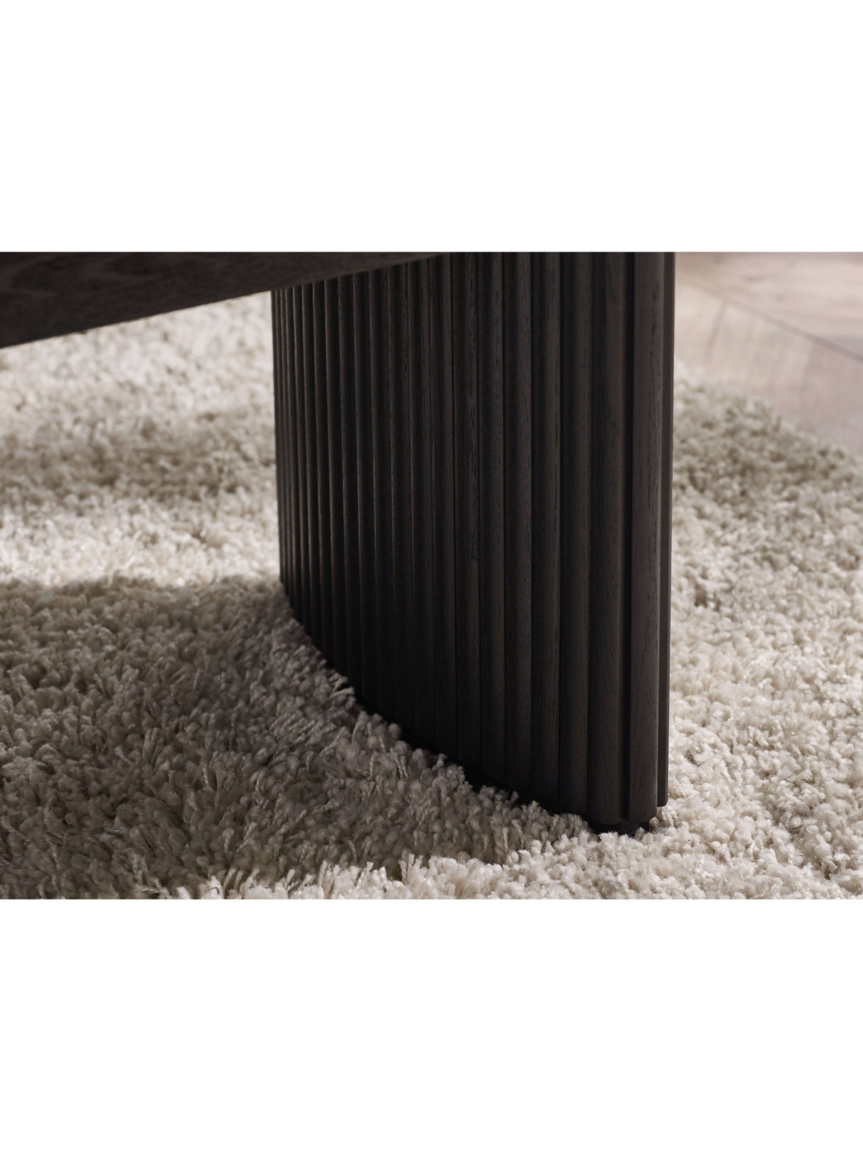 Louis Fluted Compact Coffee Table