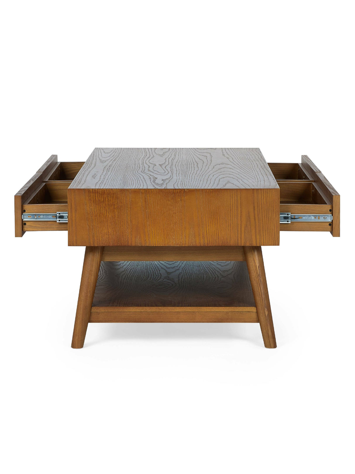 Lowry 2 Drawer Coffee Table with Shelf