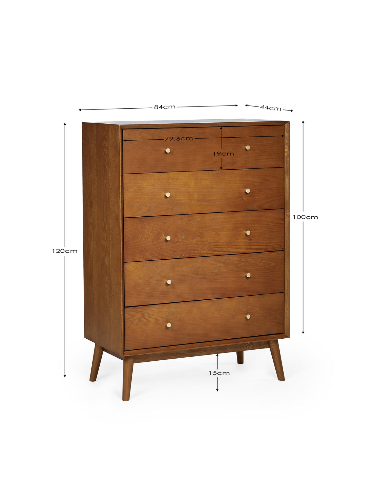 Lowry 5 Drawer Chest