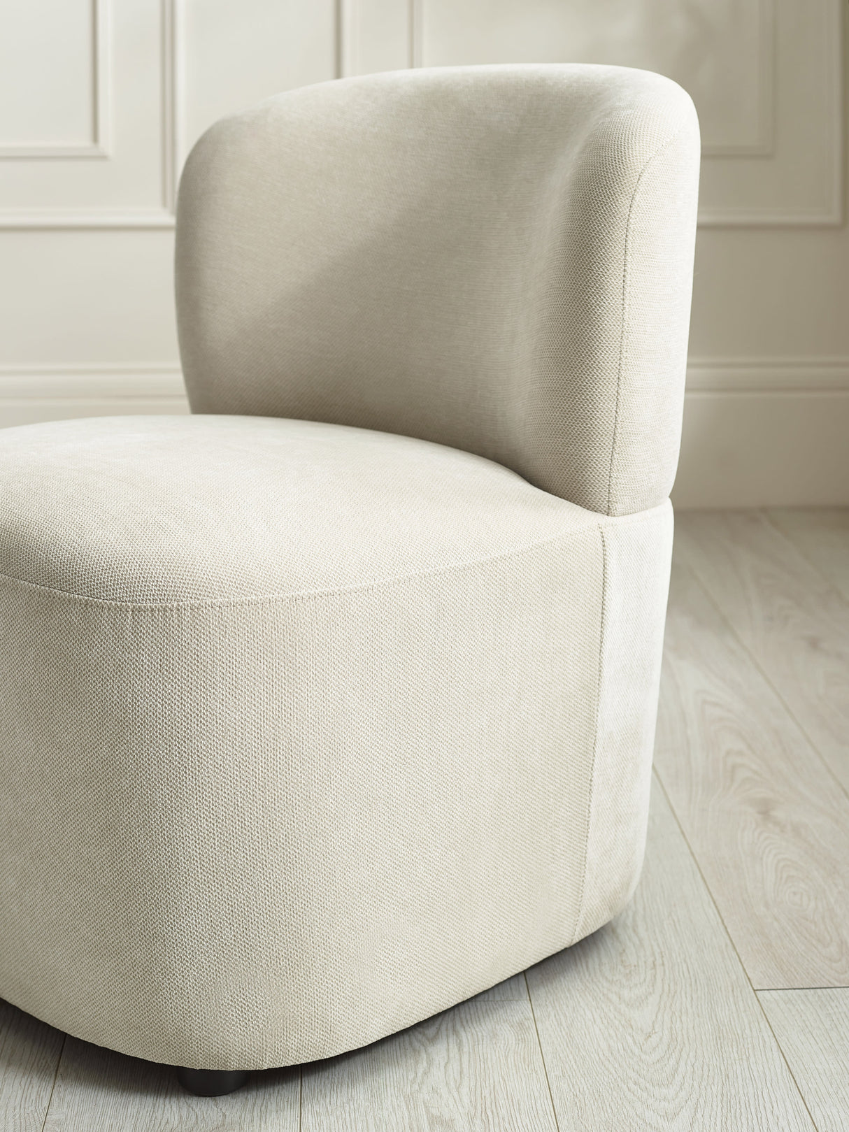 Lunetta Upholstered Armless Accent Chair