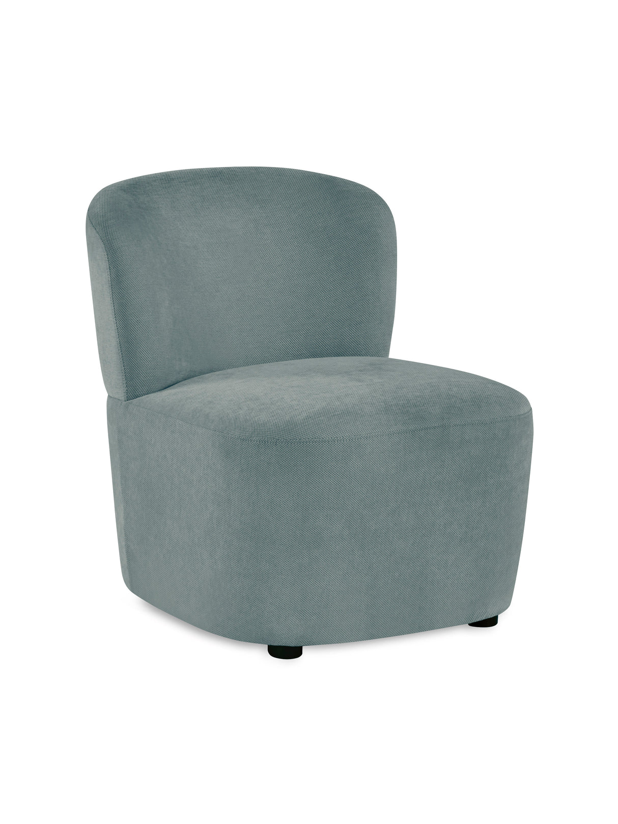 Lunetta Upholstered Armless Accent Chair
