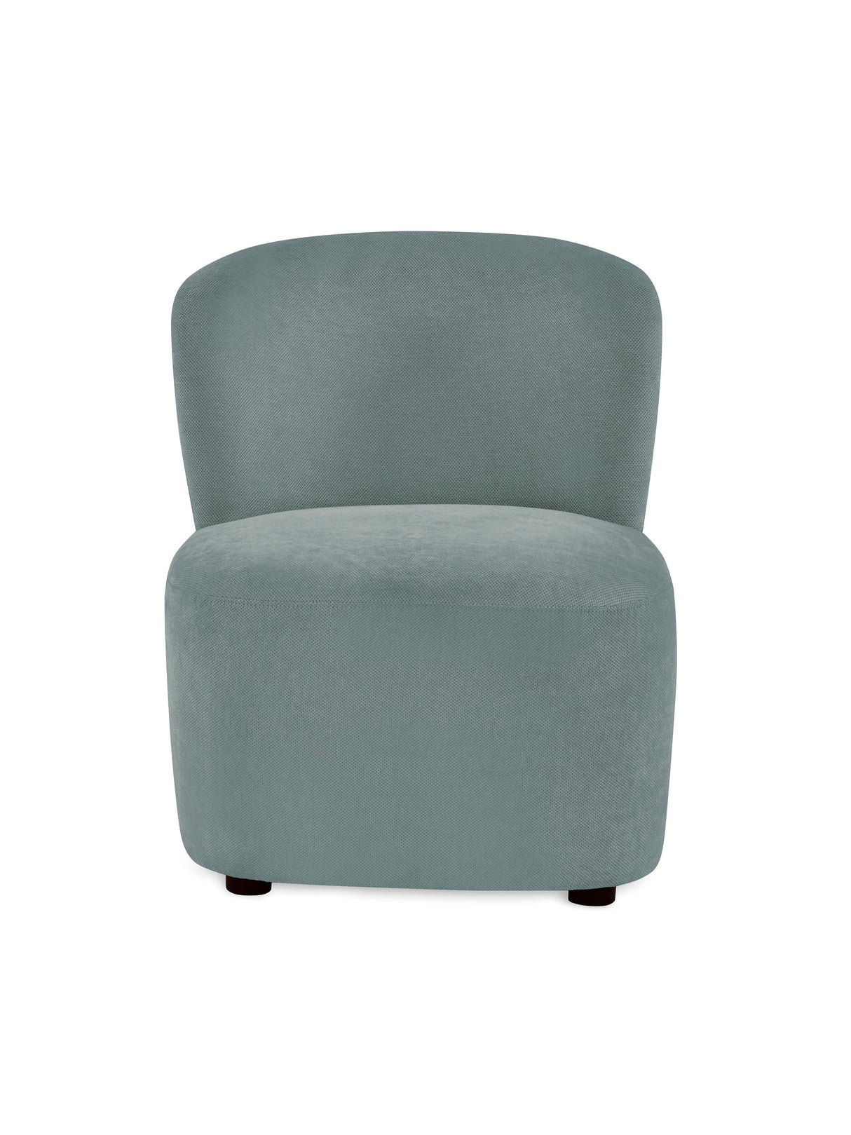 Lunetta Upholstered Armless Accent Chair