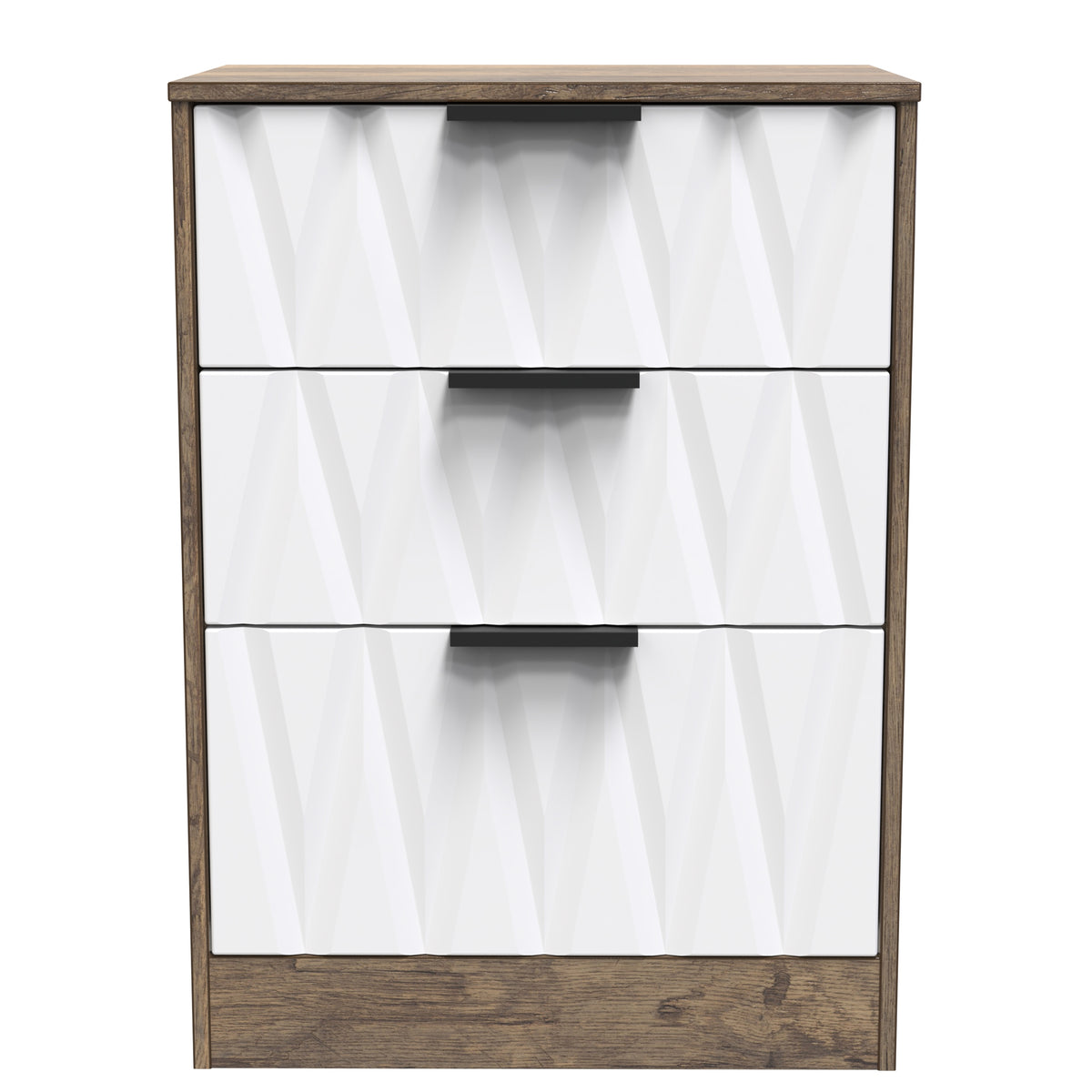 Las Vegas 3 Drawer Midi Deep Chest