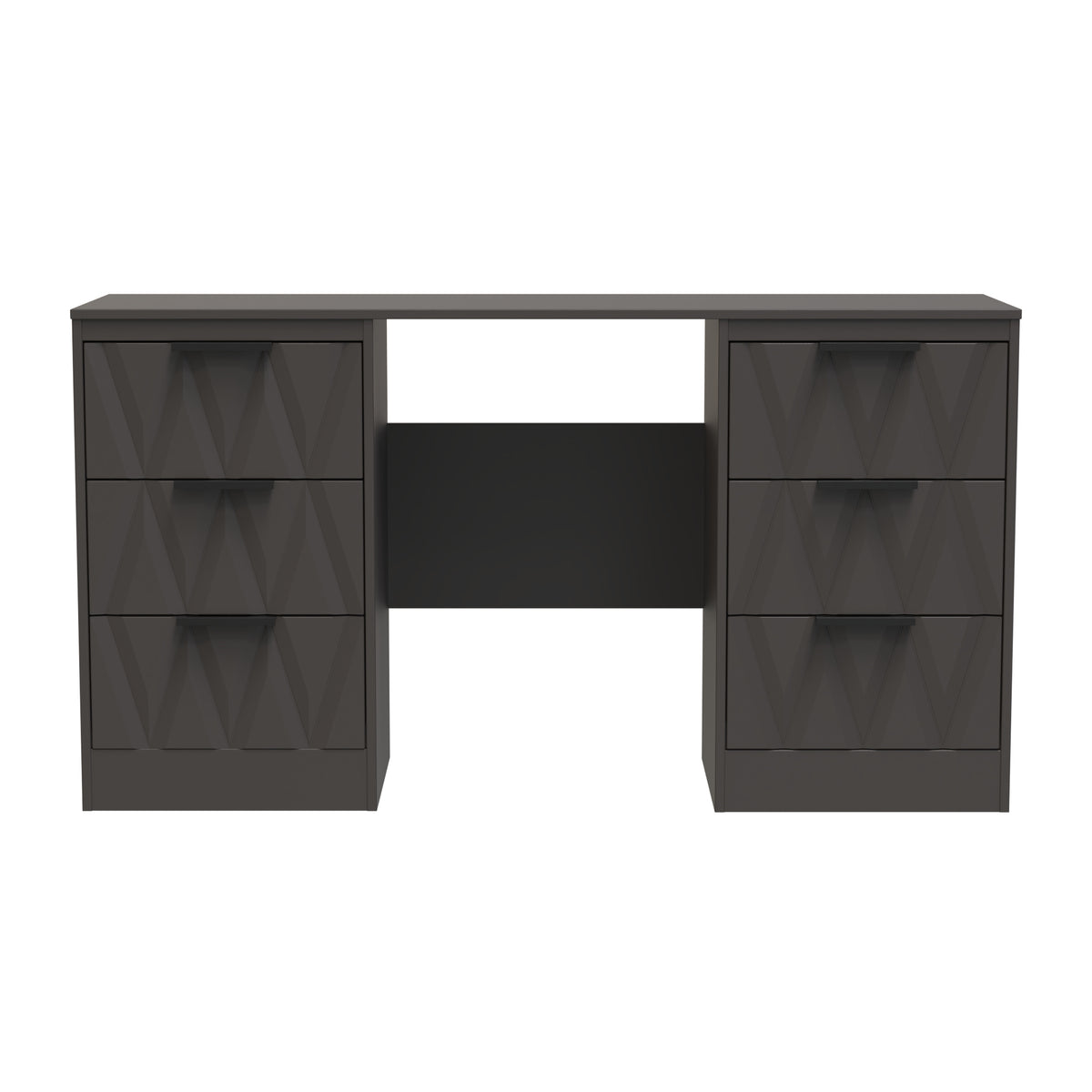 Las Vegas 6 Drawer Kneehole Desk