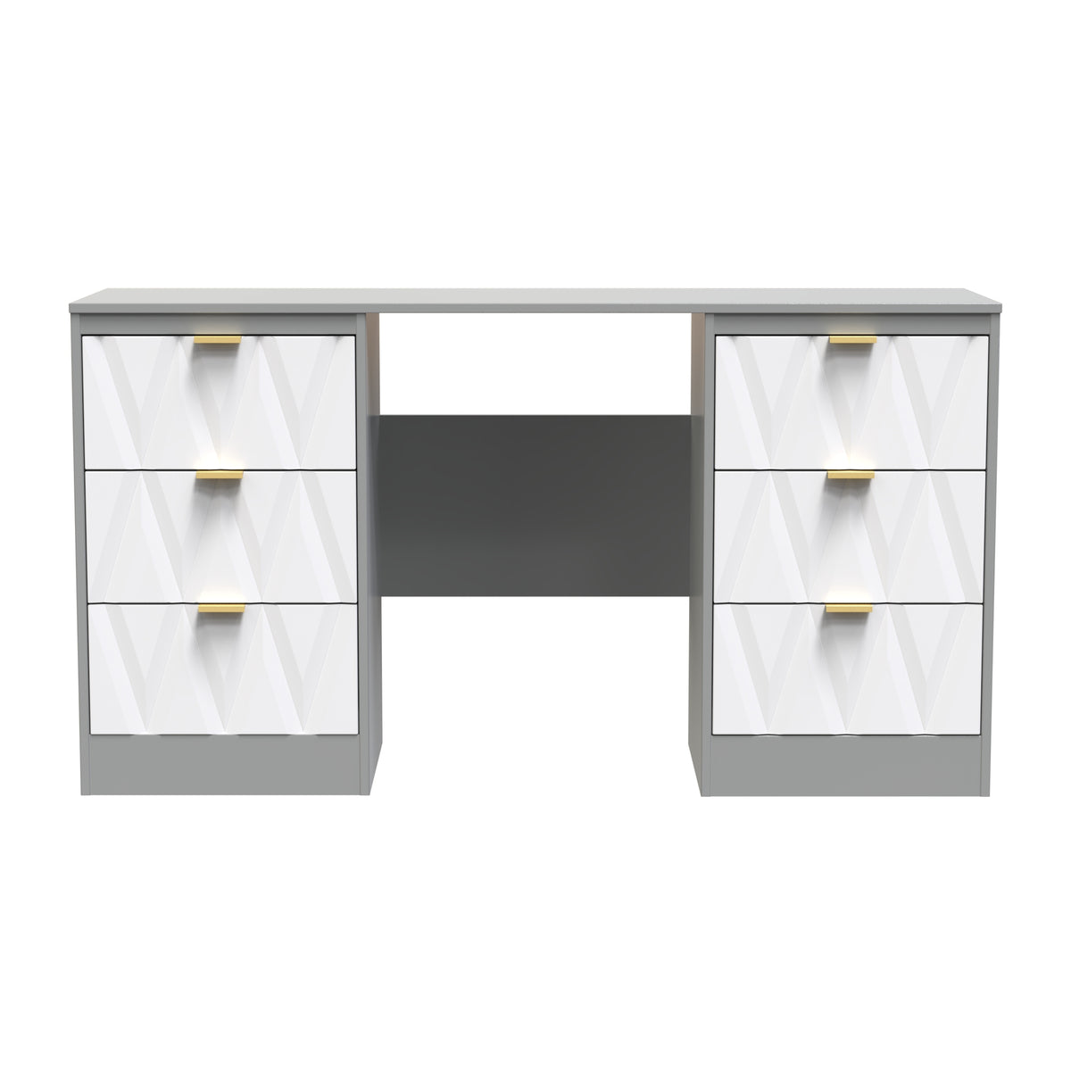 Las Vegas 6 Drawer Kneehole Desk