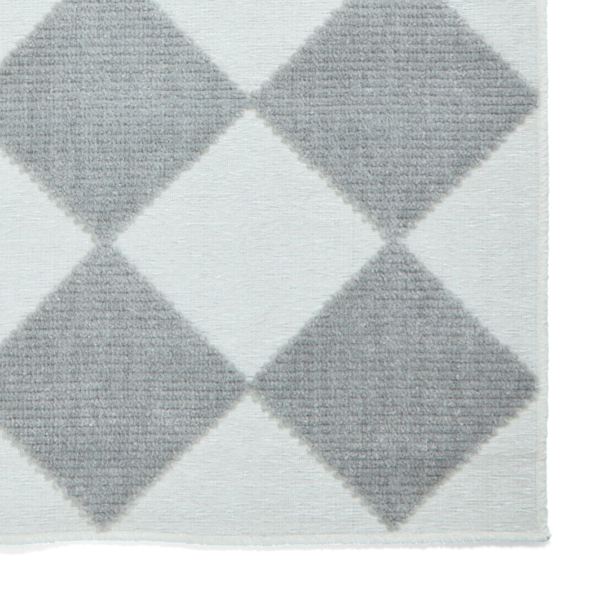 Lyna J0529 Cream/Grey Washable Rug