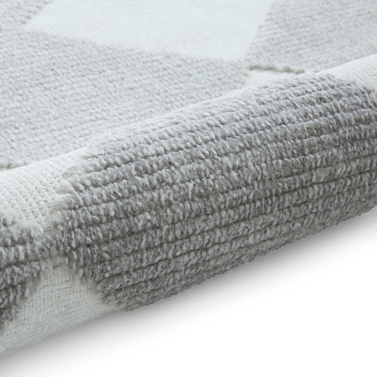 Lyna J0529 Cream/Grey Washable Rug