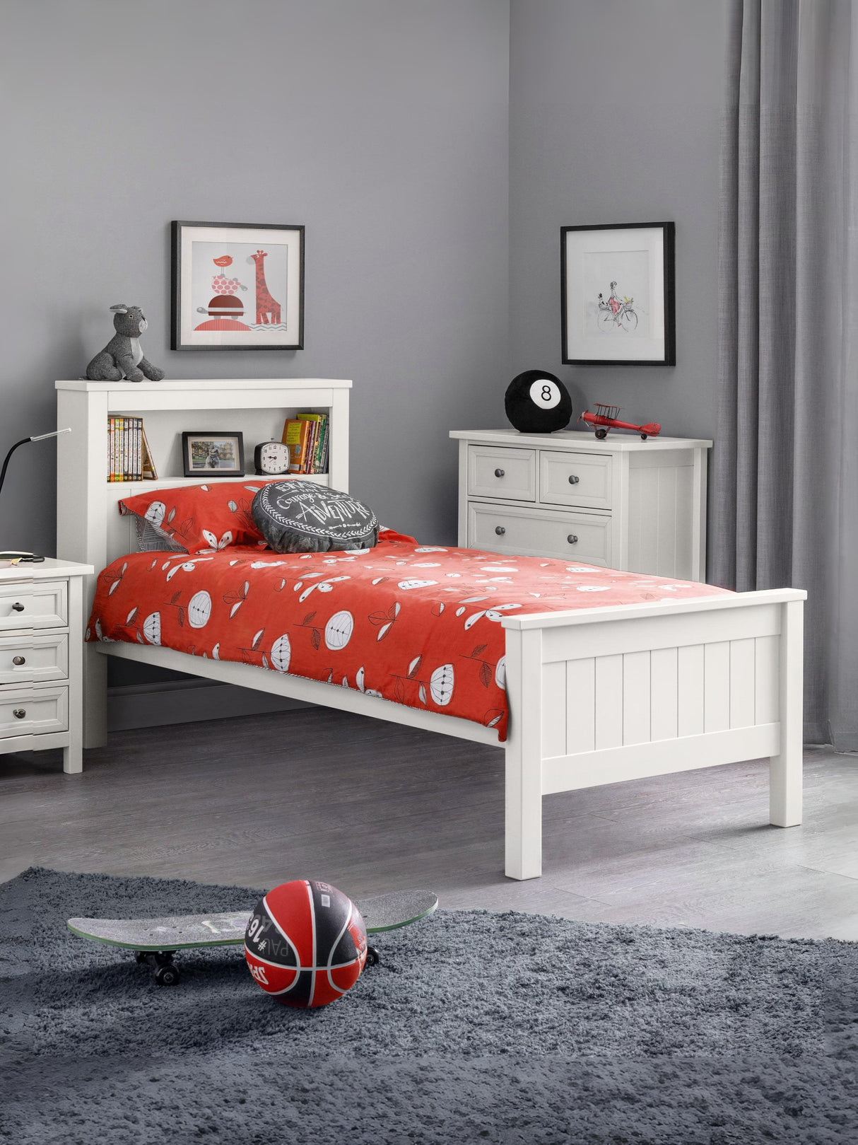 Maine Bookcase Bed