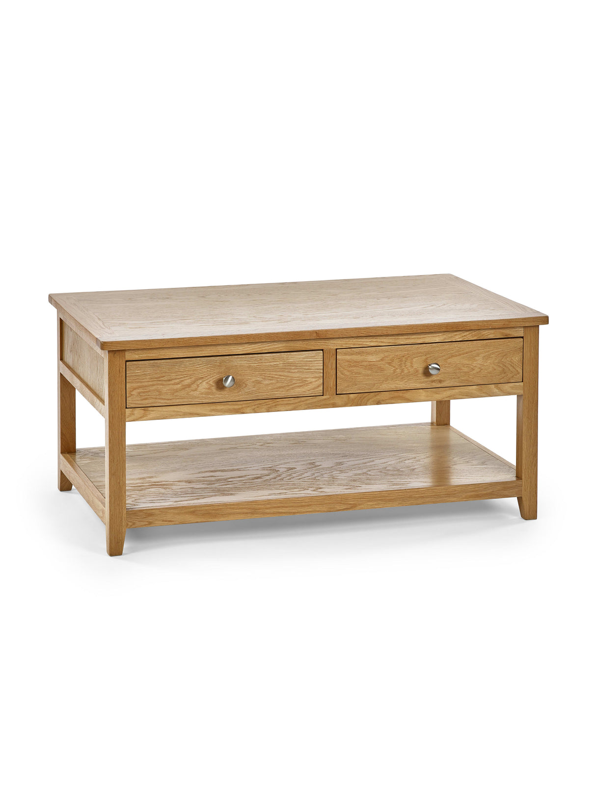 Mallory 2 Drawer Coffee Table with Shelf