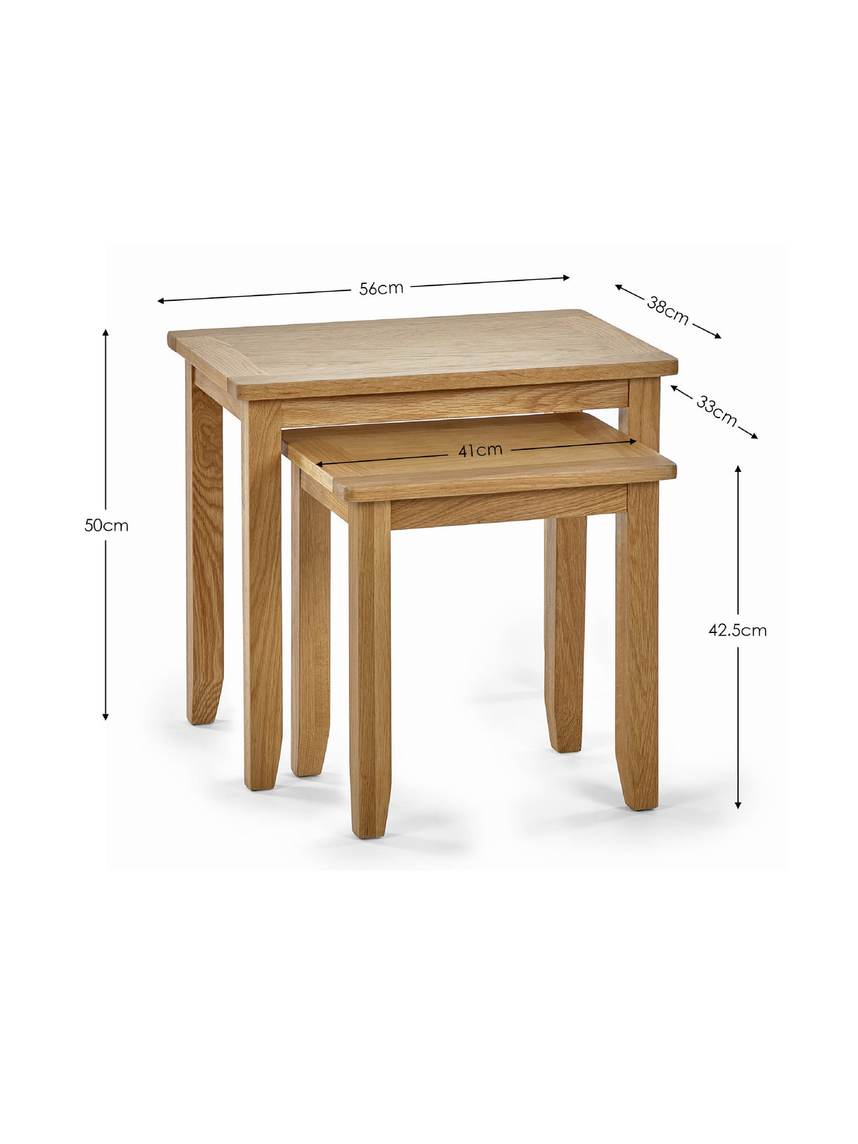 Mallory Nest of 2 Side Tables