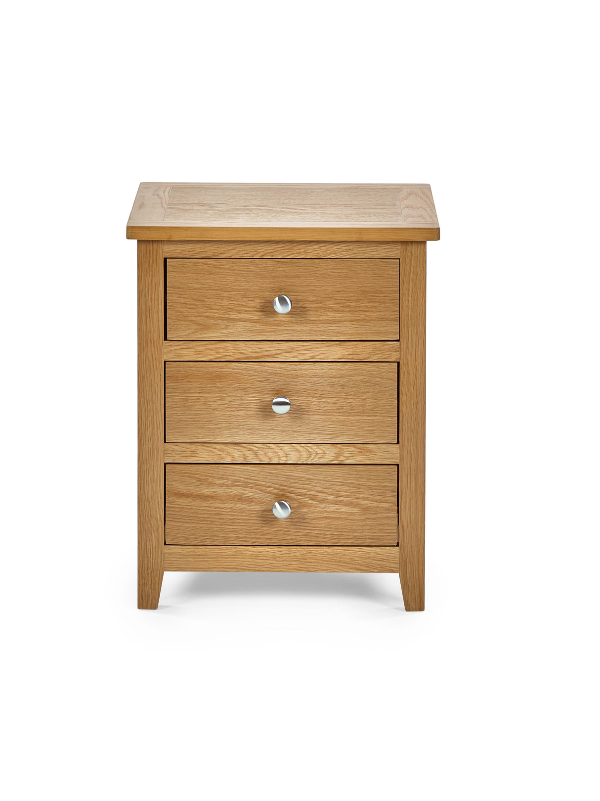 Mallory 3 Drawer Bedside Table