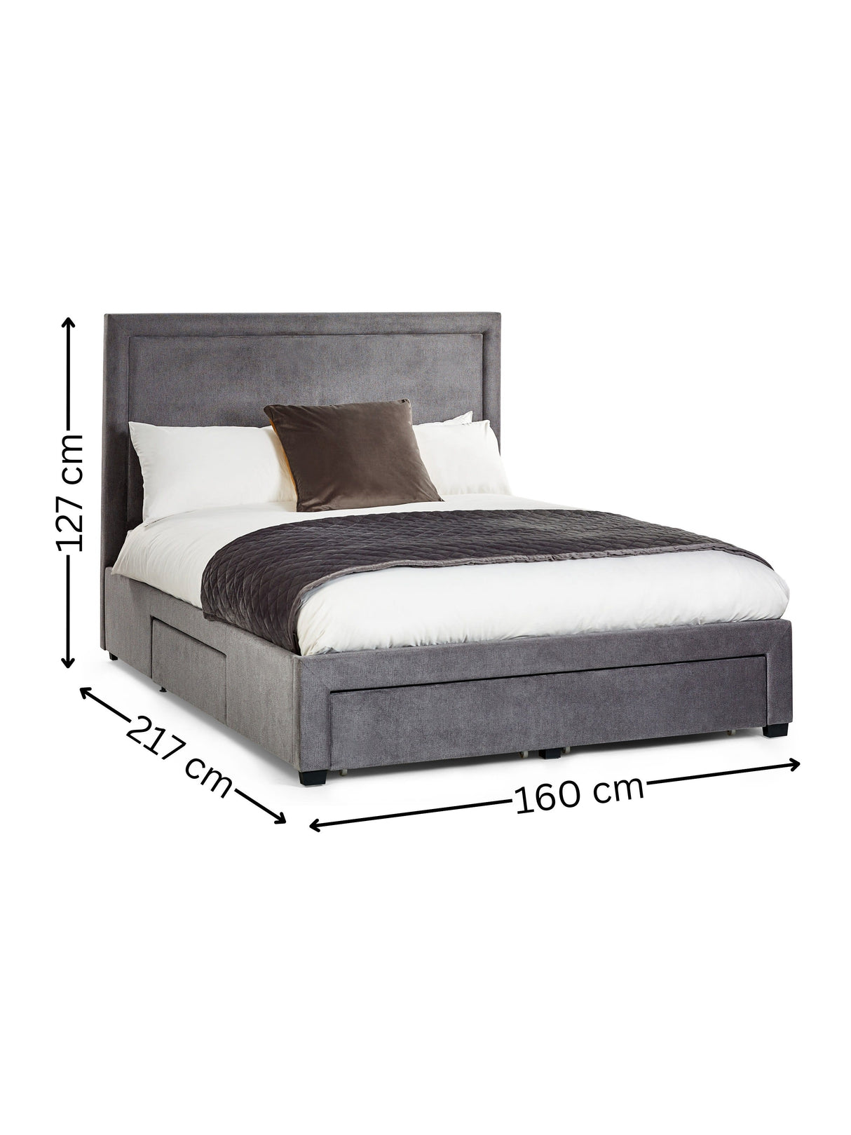 Mayfair Upholstered 4 Drawer Storage Bed