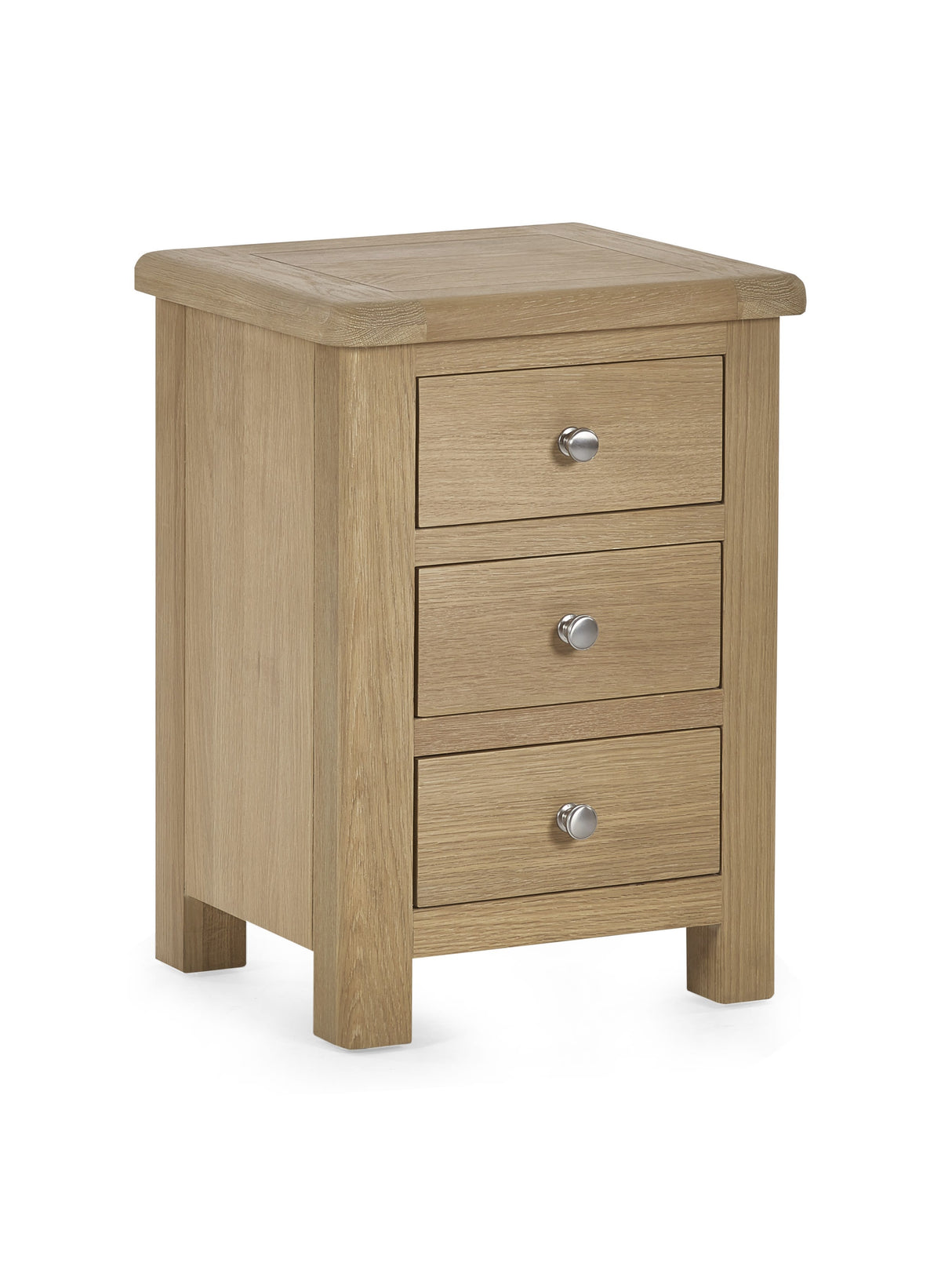 Memphis 3 Drawer Bedside Table