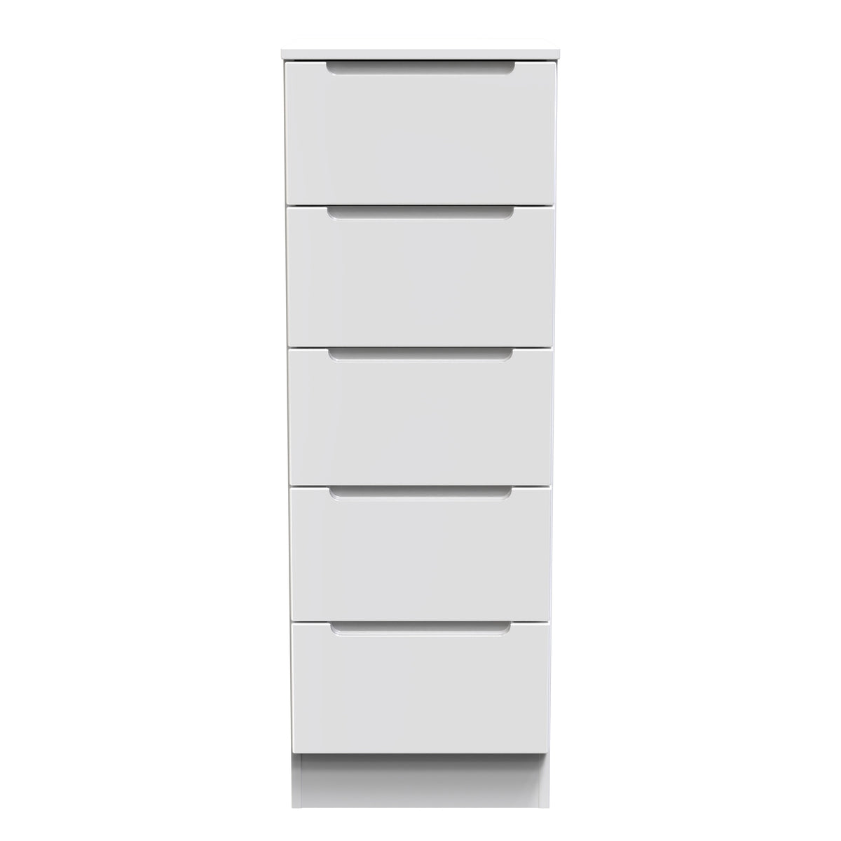Milan 5 Drawer Bedside Cabinet