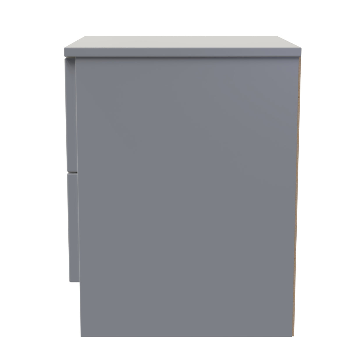 Milan 2 Drawer Bedside Cabinet
