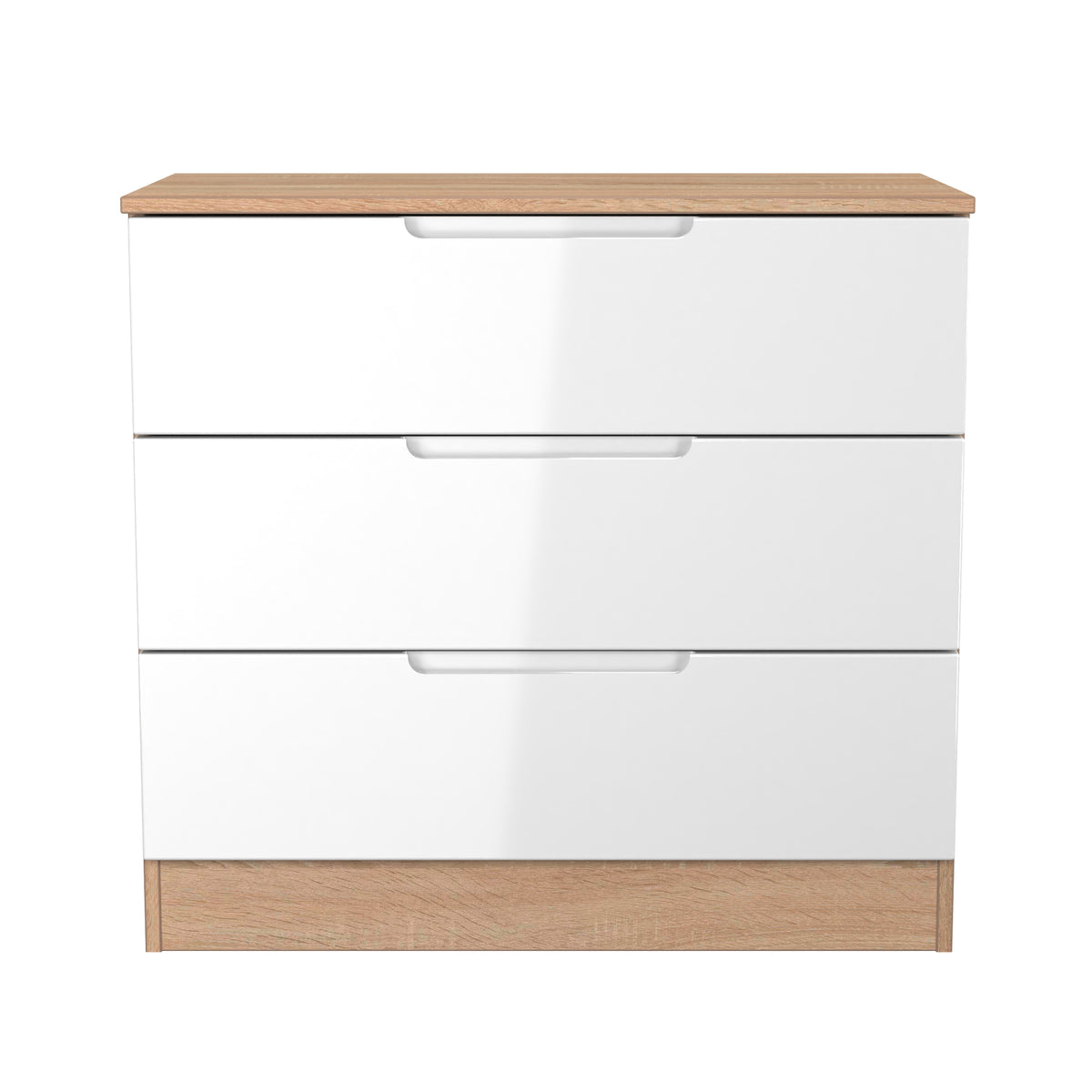 Milan 3 Drawer Chest