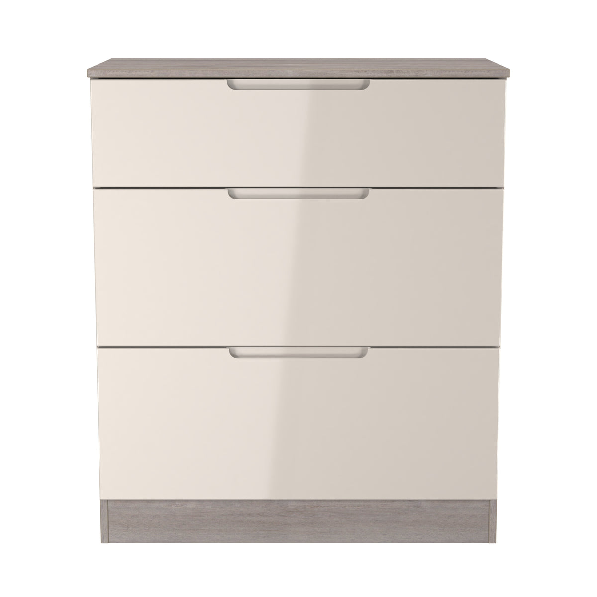 Milan 3 Drawer Deep Chest