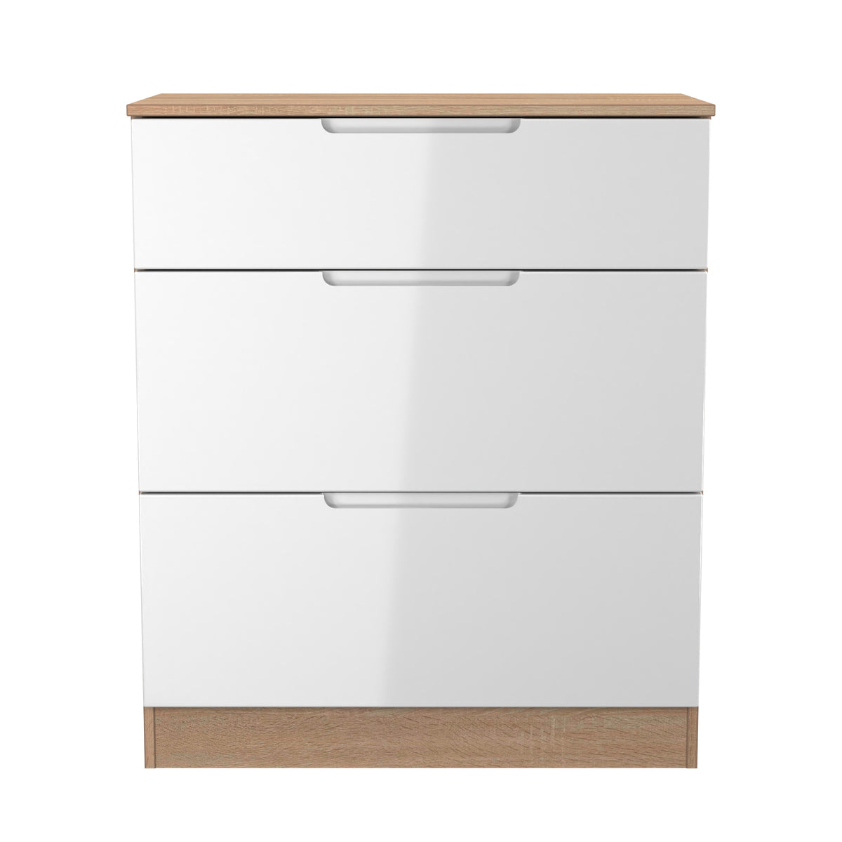 Milan 3 Drawer Deep Chest