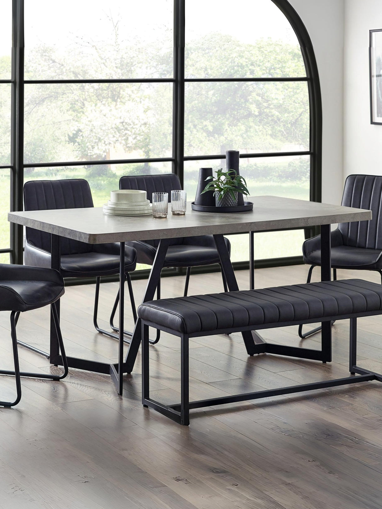 Miller Miami Rectangular 4-6 Seater Dining Table