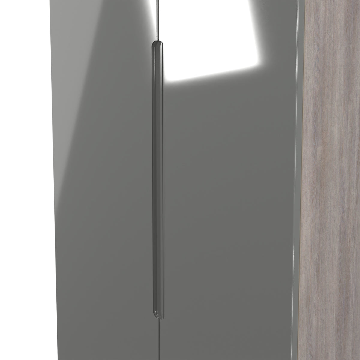Milan 2ft6in Plain Midi Wardrobe