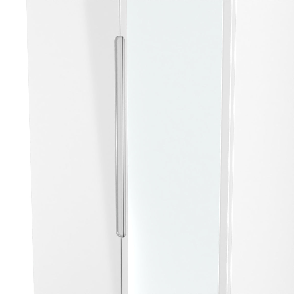 Milan Tall Mirrored Wardrobe