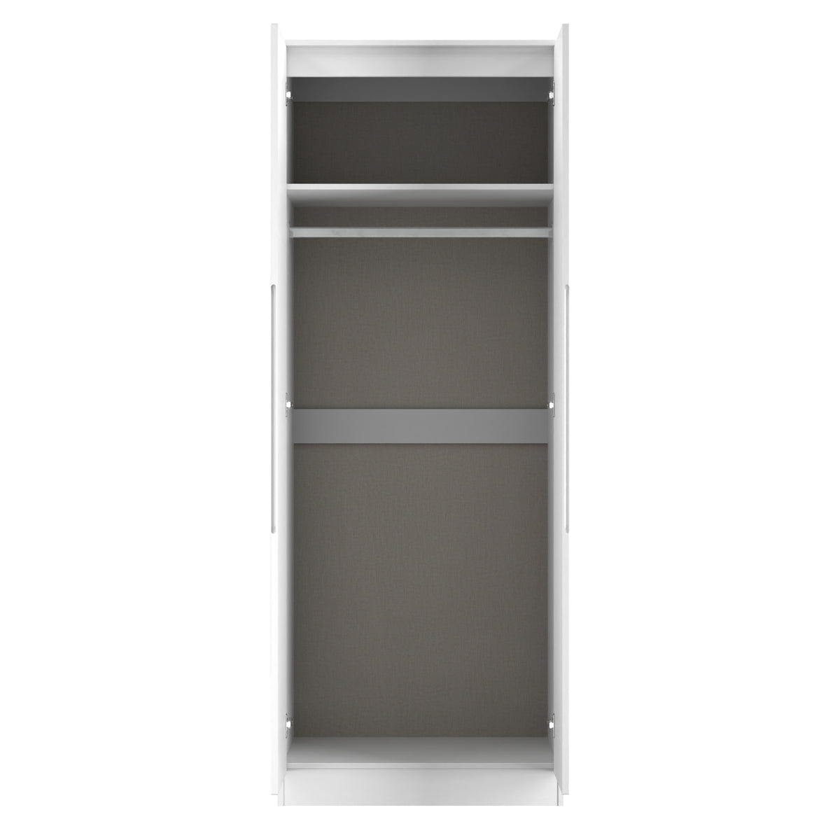 Milan Tall Mirrored Wardrobe