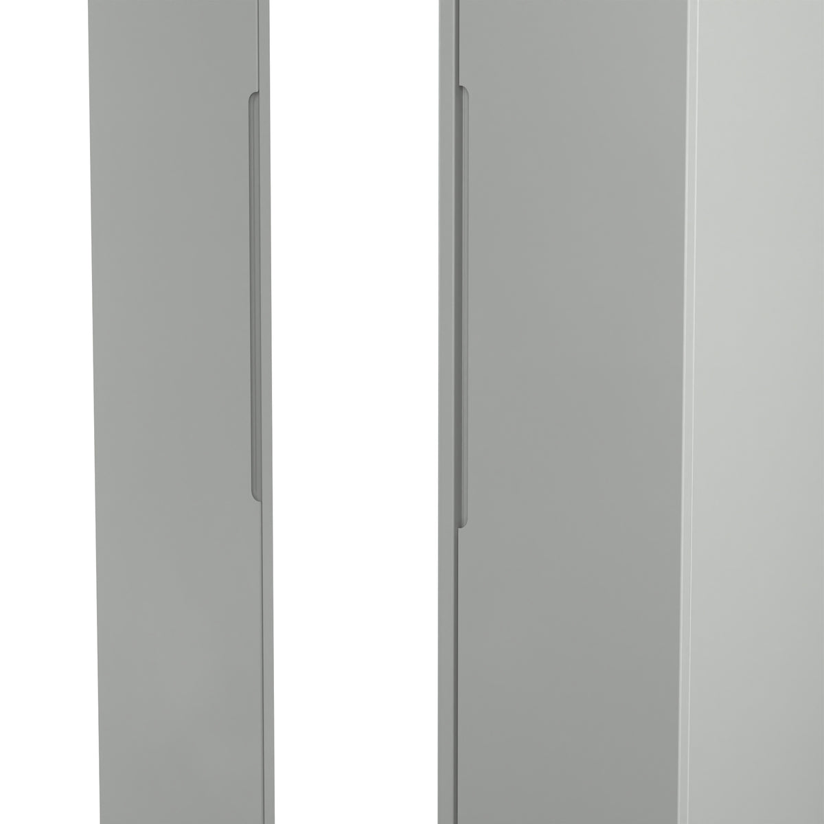 Milan Tall Triple Mirrored Wardrobe
