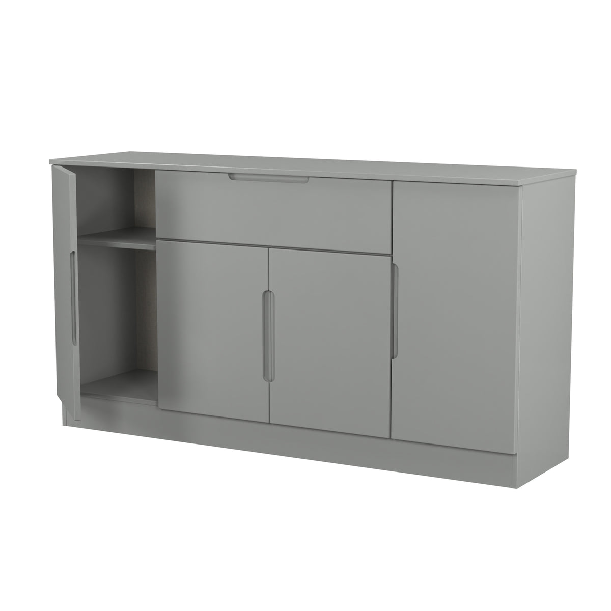 Milan Wide 4 Door/1 Drawer Unit