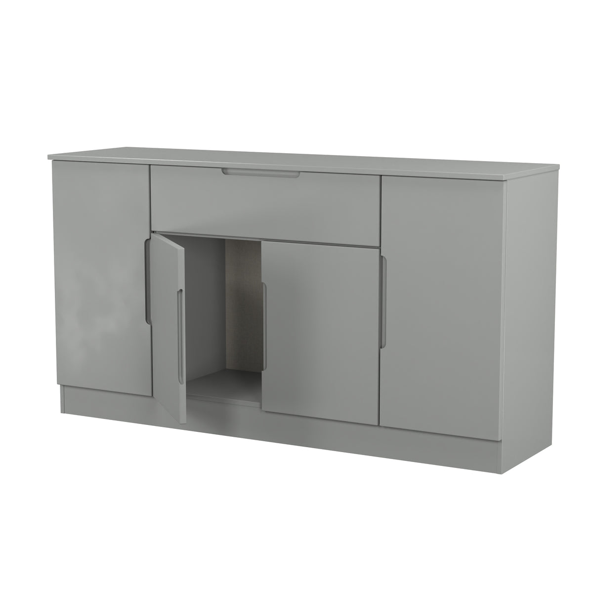 Milan Wide 4 Door/1 Drawer Unit