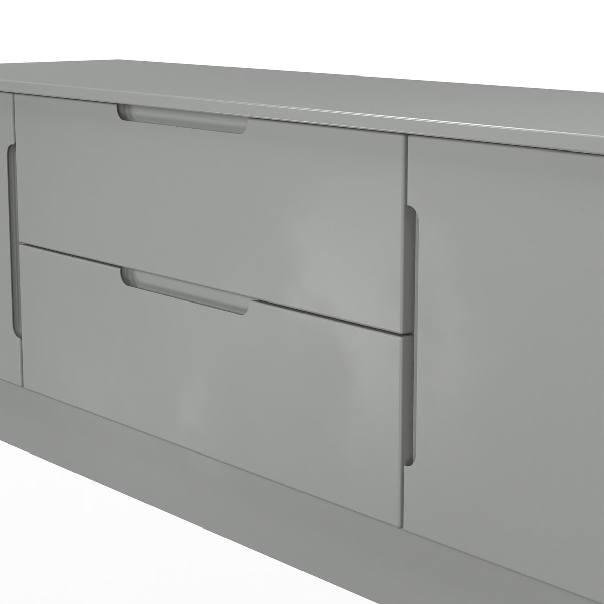 Milan Wide 2 Door/2 Drawer TV Unit