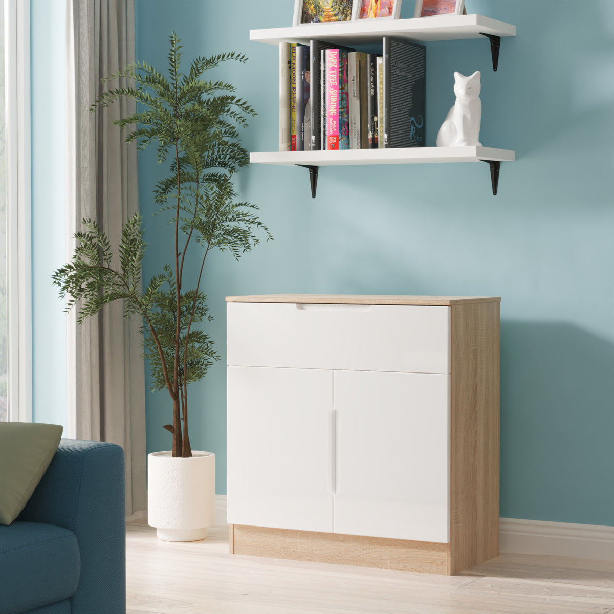 Milan 1 Drawer Sideboard
