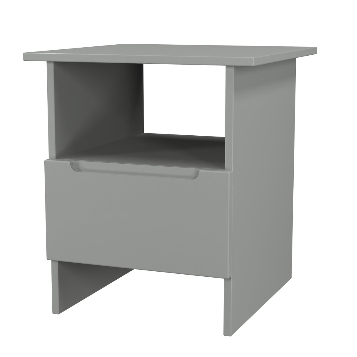 Milan Bottom Drawer Lamp Table
