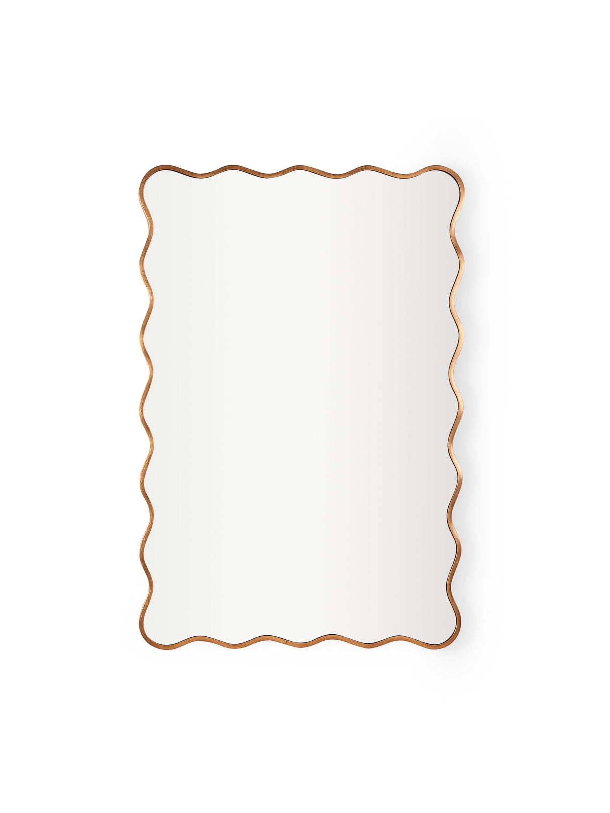 Stevie Wavy Edge Wall Mirror