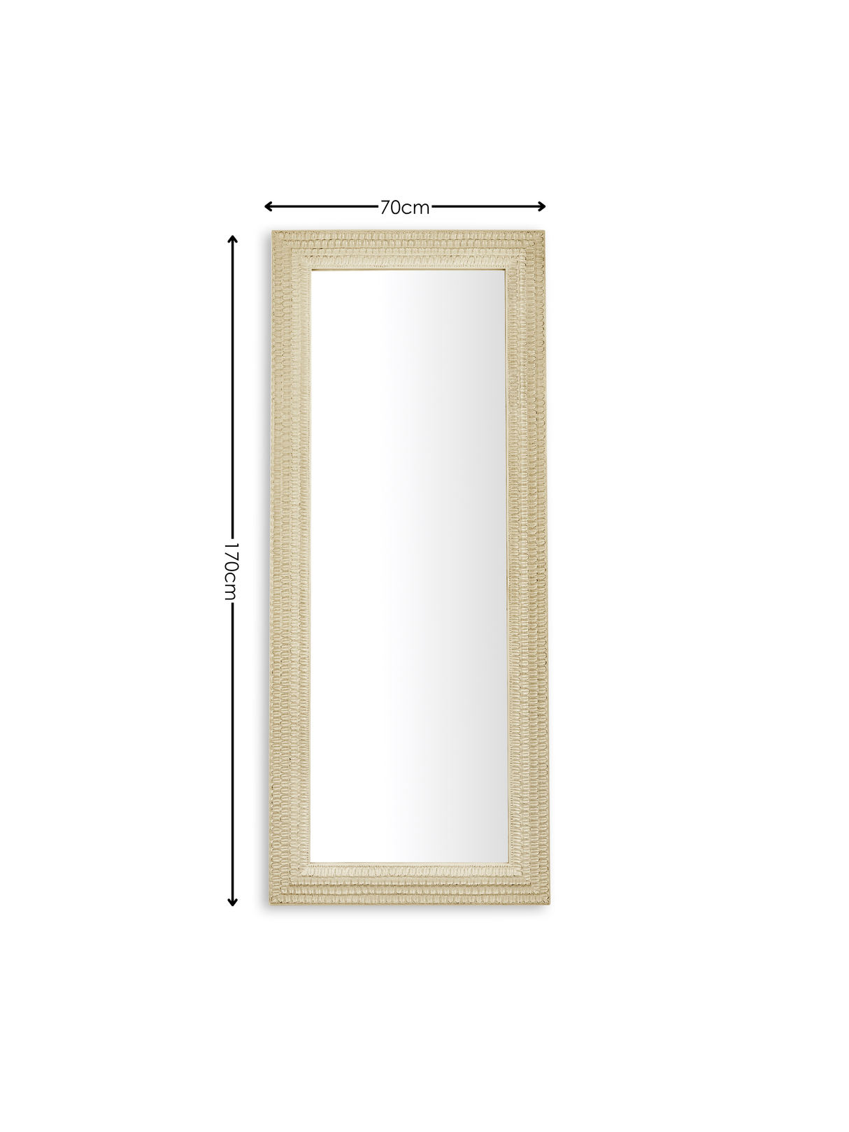 Alanis Rectangular Lean to Dress Mirror