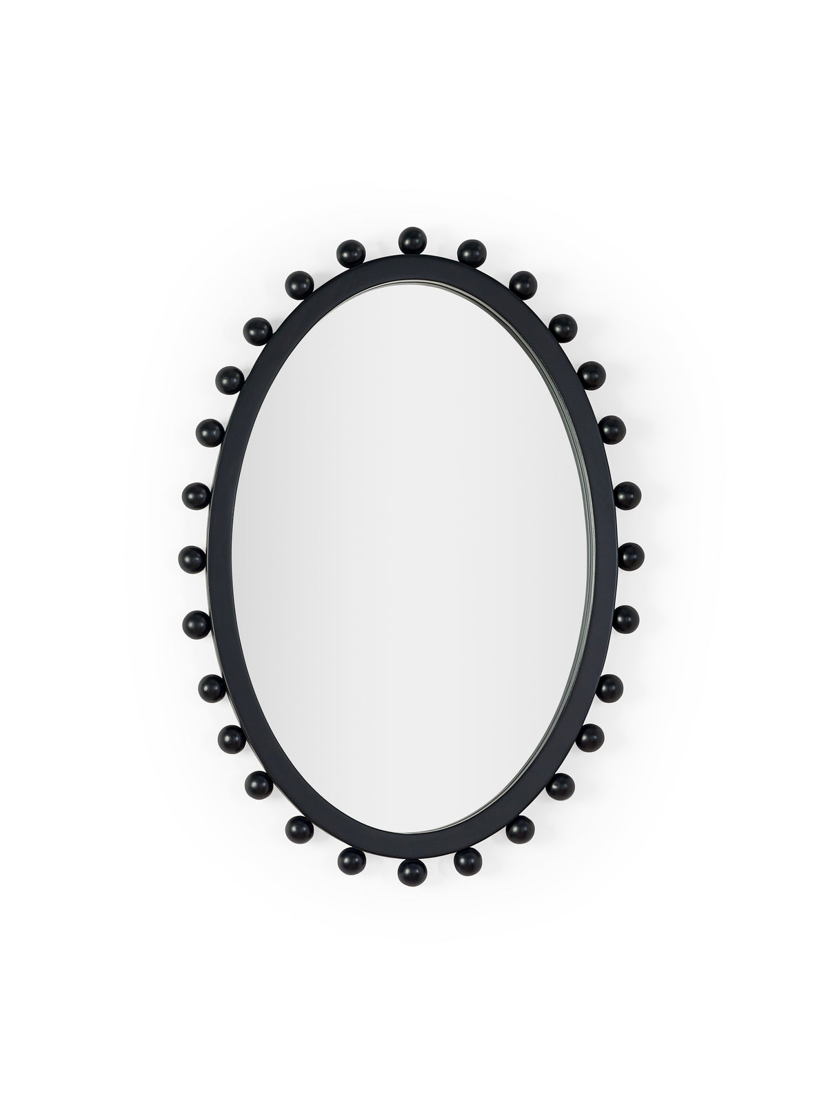 Hendrix Oval Beaded Wall Mirror